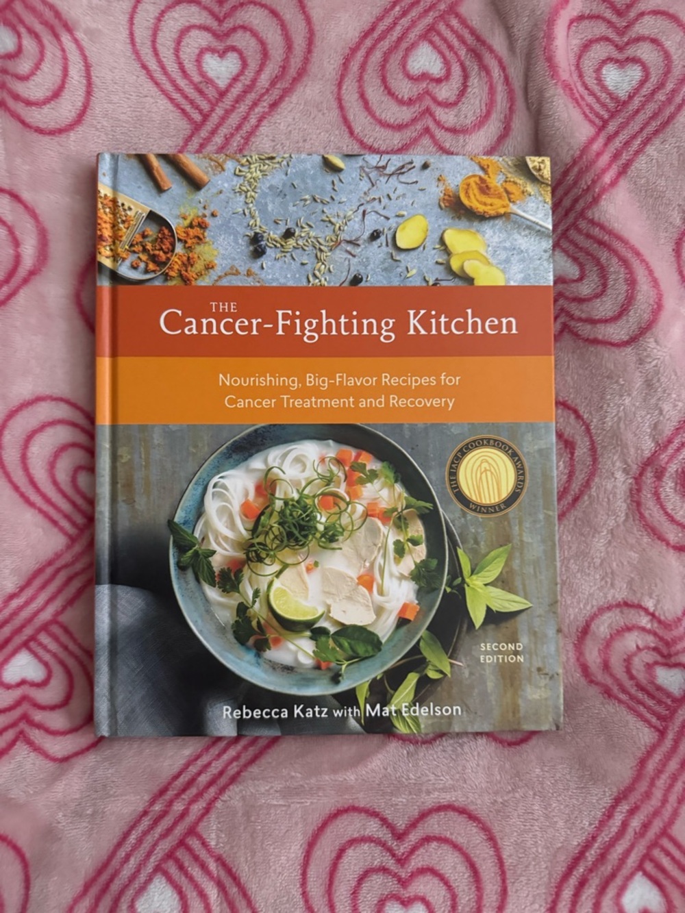 The Cancer-Fighting Kitchen Cookbook - Orange Cover